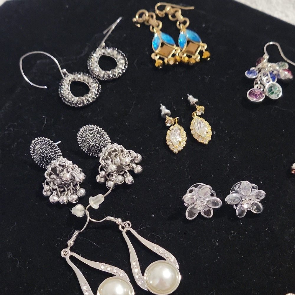 Silver  Earrings -